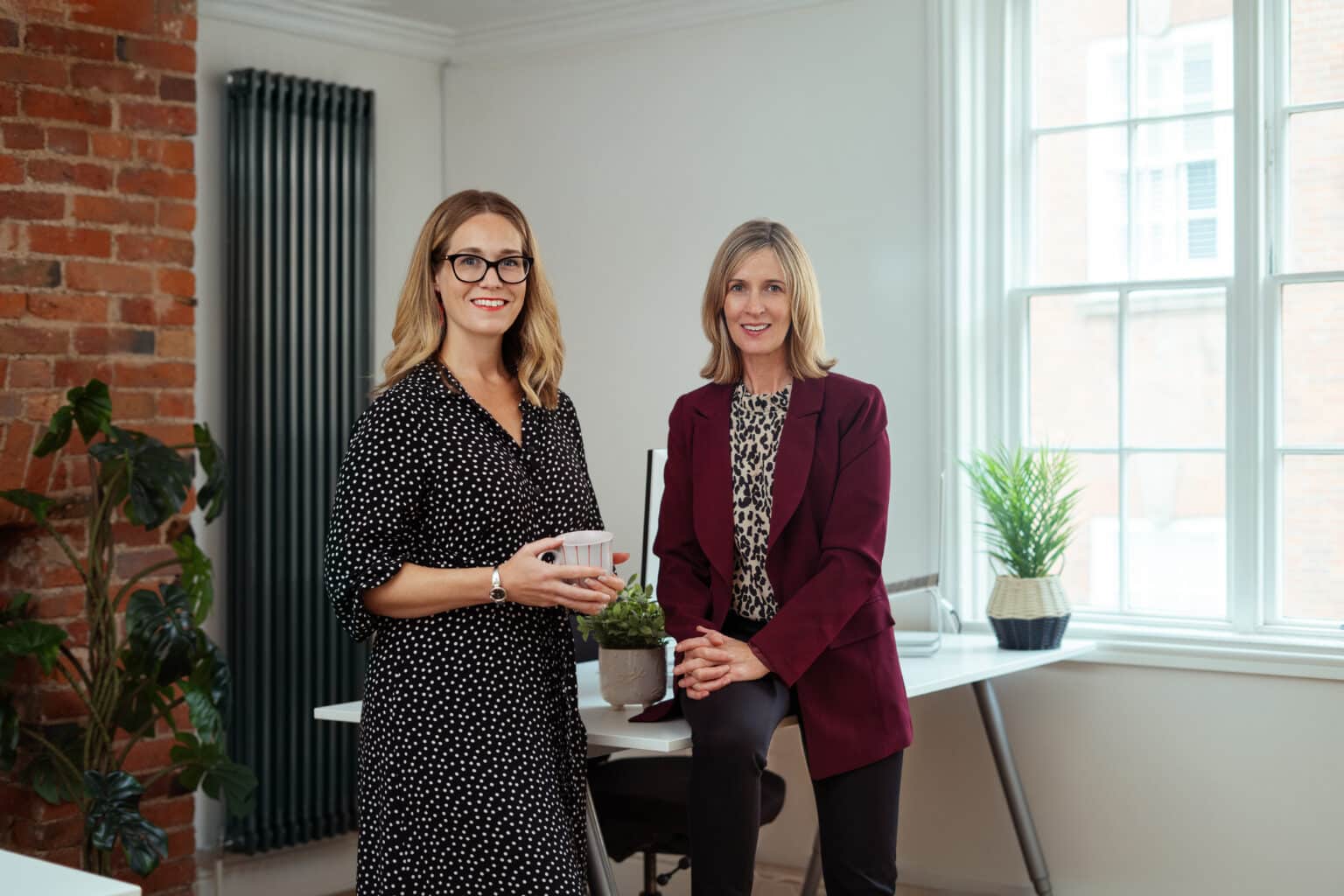 Clare Taylor and Laura Parry